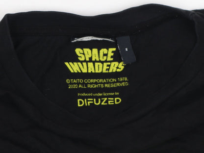 Mens UK Size M Difuzed Black  T-Shirt