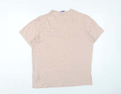 Mens UK Size L Champion Beige  T-Shirt