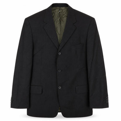 Mens UK Size 44 Pierre Cardin Regular Black Suit Jacket