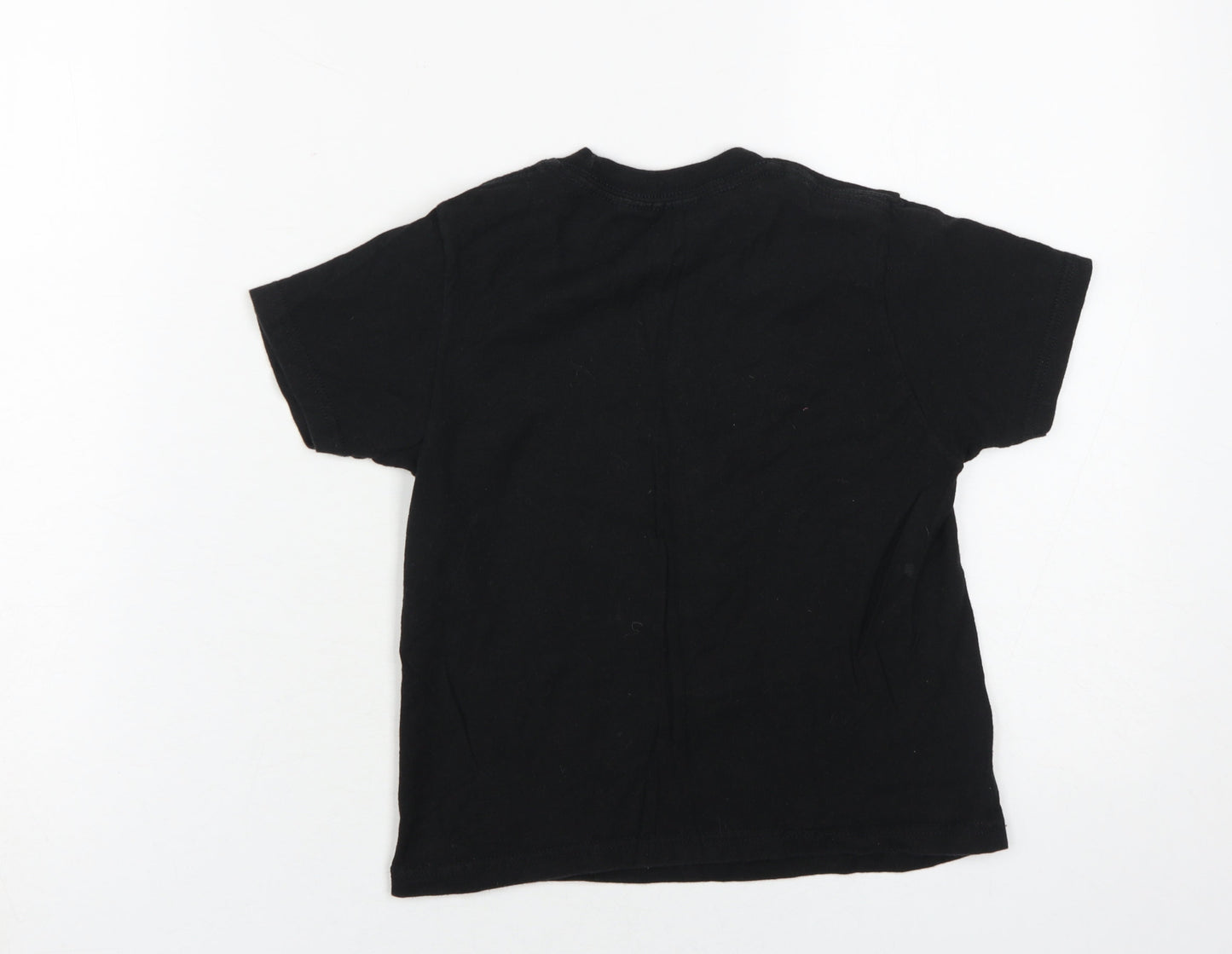 LEGO Star Wars Boys Black T-Shirt Size 6 Graphic Movie Print