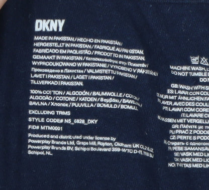 Mens UK Size L DKNY Blue  T-Shirt
