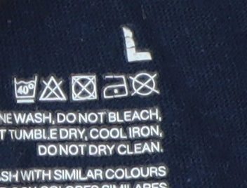 Mens UK Size L DKNY Blue  T-Shirt