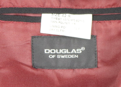 Douglas of Sweden Men's Black Blazer Size 42R