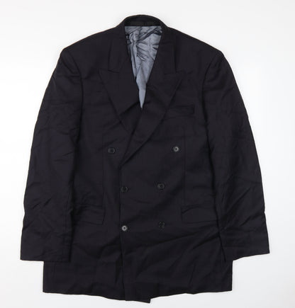 Mens UK Size 40 Marks and Spencer Regular Black Suit Jacket