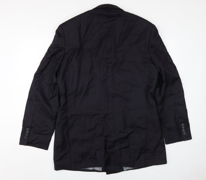 Mens UK Size 40 Marks and Spencer Regular Black Suit Jacket