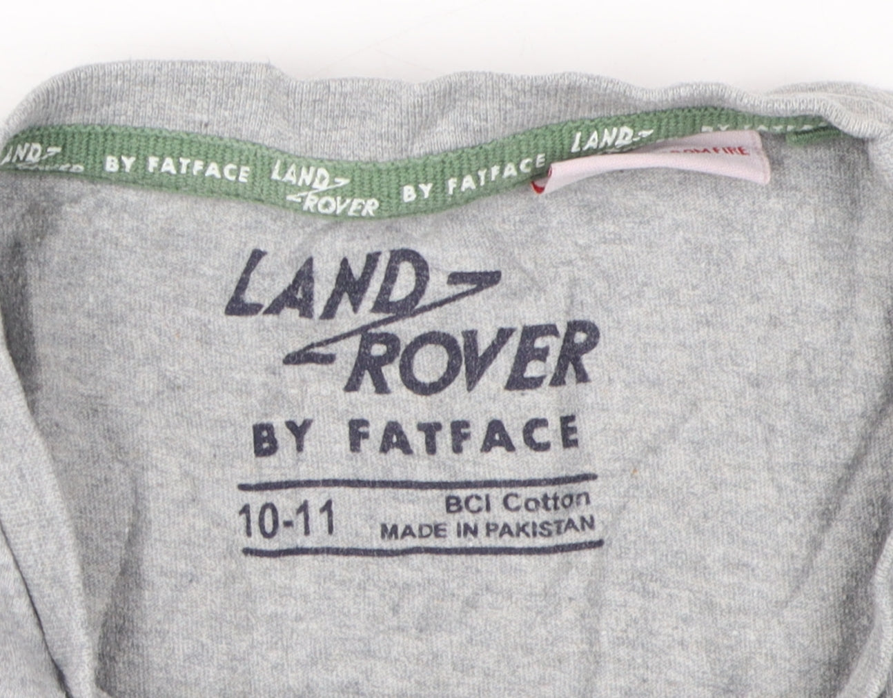 FatFace Boys Grey Graphic Long Sleeve T-Shirt 10-11 Years