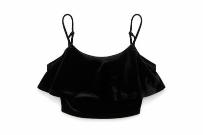 Womens UK Size 10 New Look Black Camisole Tank