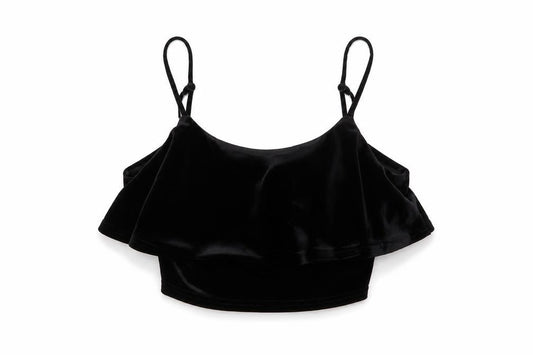 Womens UK Size 10 New Look Black Camisole Tank