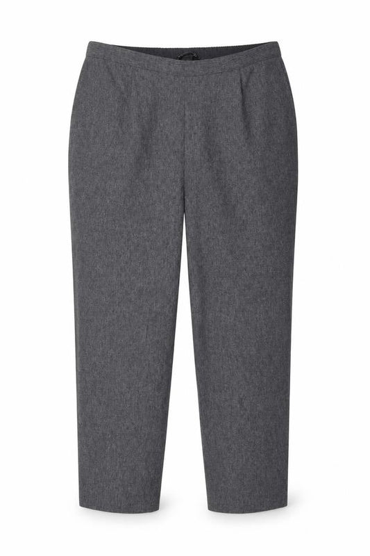 Womens UK Size 18 Bonmarché Regular Fit Regular Grey Trousers