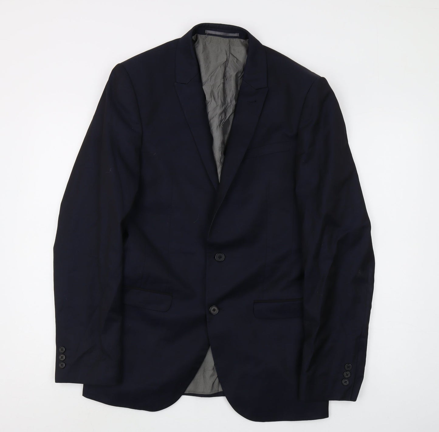 Mens UK Size 38 NEXT Regular Blue Suit Jacket
