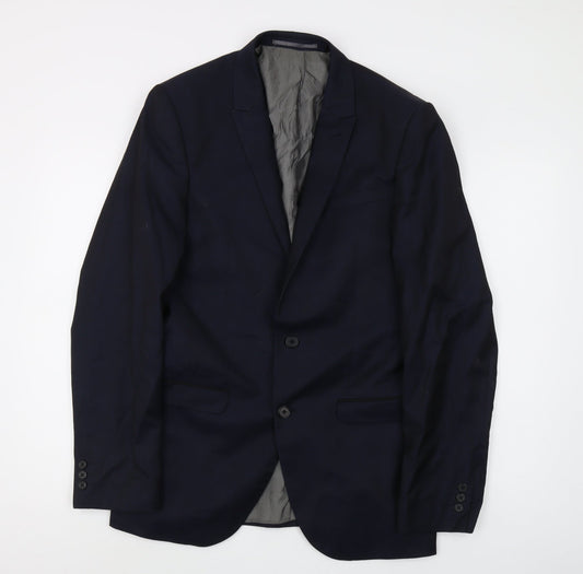 Mens UK Size 38 NEXT Regular Blue Suit Jacket