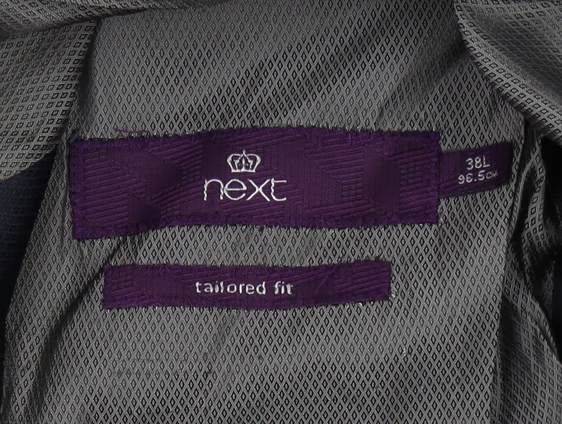 Mens UK Size 38 NEXT Regular Blue Suit Jacket
