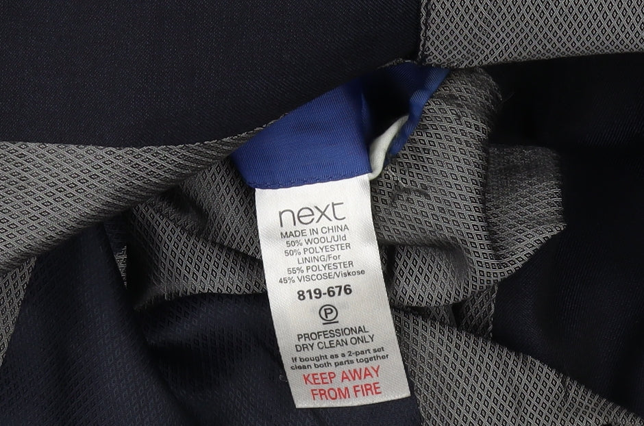 Mens UK Size 38 NEXT Regular Blue Suit Jacket