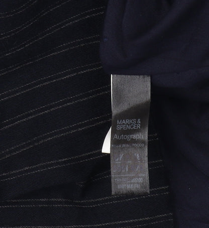 Marks and Spencer Women's Black Pinstripe Blazer