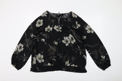 Womens UK Size 18 NEXT Black  Blouse