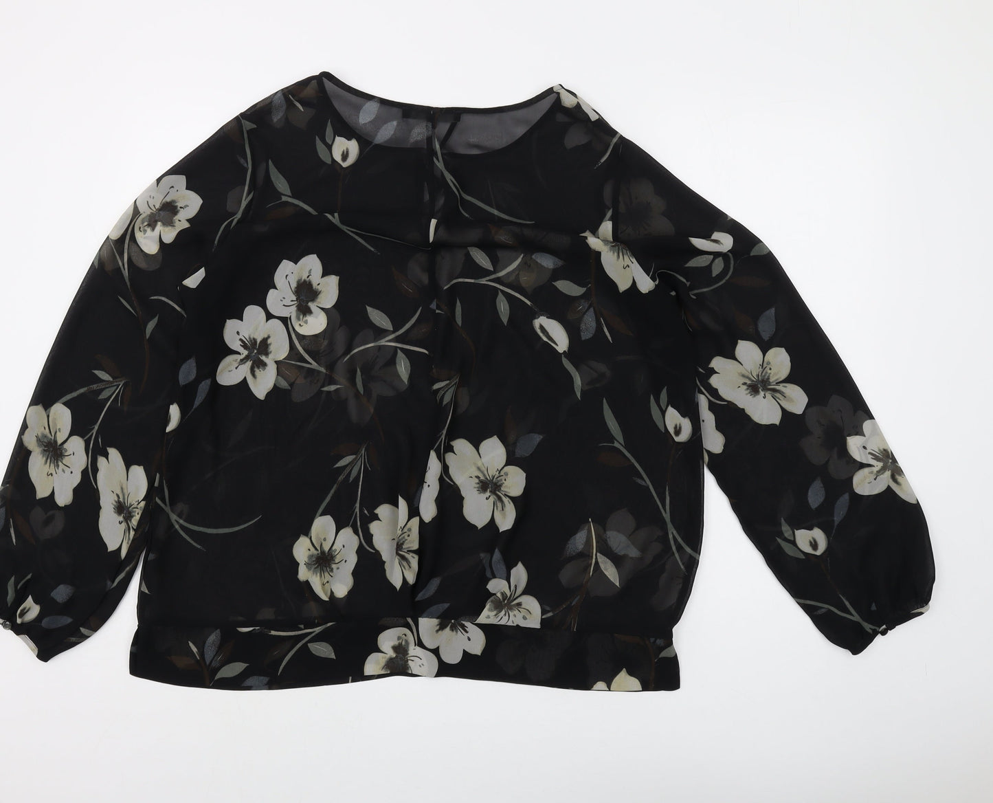 Womens UK Size 18 NEXT Black  Blouse