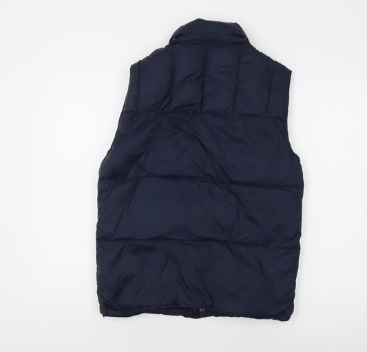 Womens UK Size XS Jack Wills Blue Bodywarmer