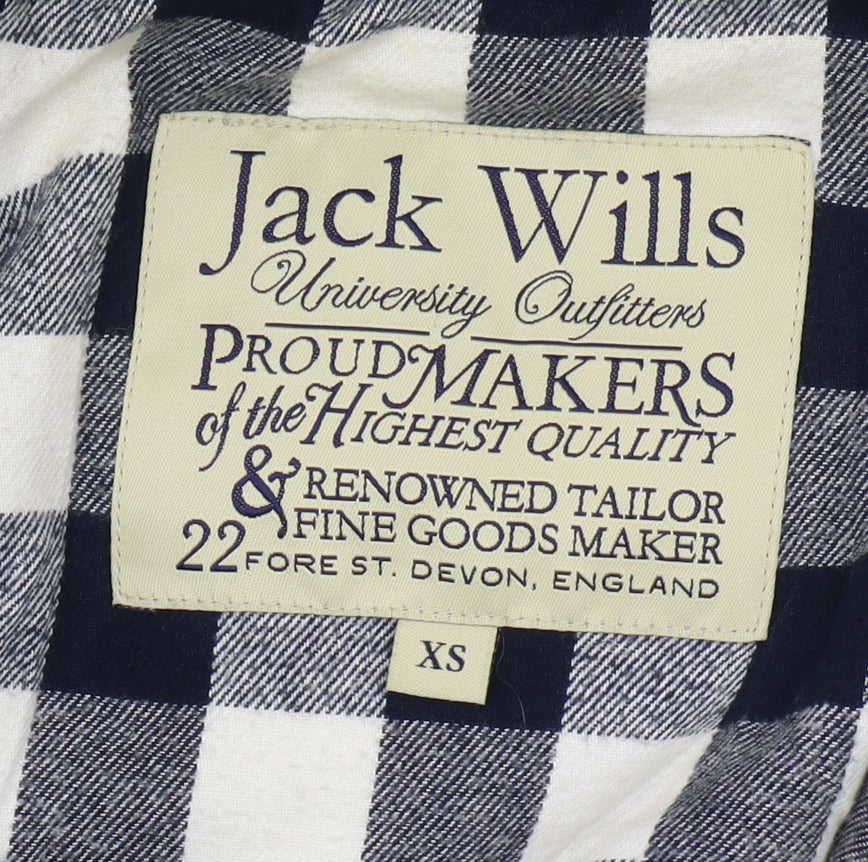 Womens UK Size XS Jack Wills Blue Bodywarmer