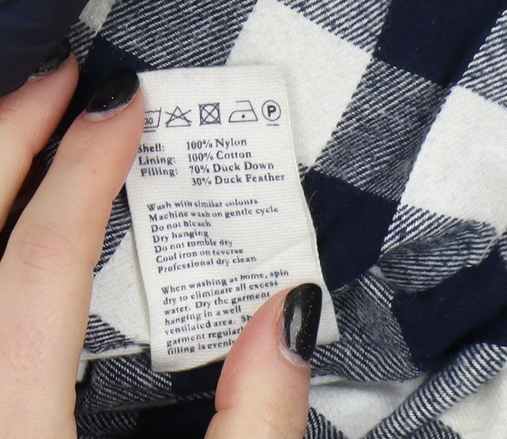 Womens UK Size XS Jack Wills Blue Bodywarmer