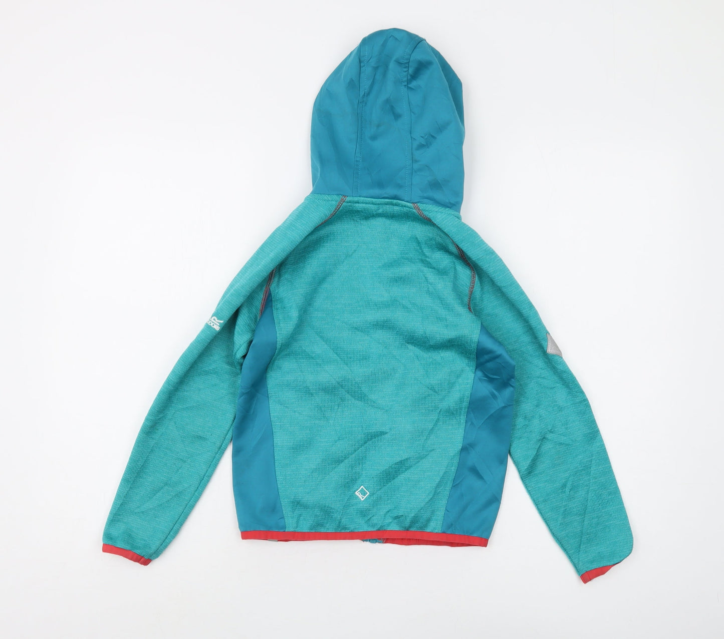 Regatta Boys Green Full Zip Hoodie 8 Years Outdoor Style