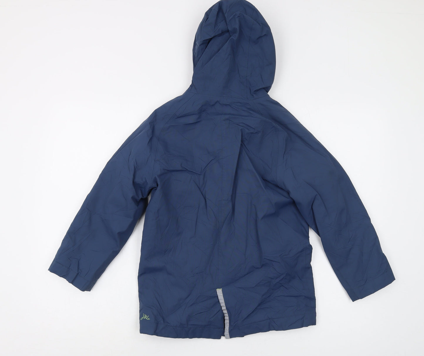 Joules Boys Blue Hooded Jacket 9-10 Years Waterproof Coverall