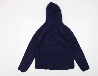 Womens UK Size 10 Mountain Warehouse Blue Pullover Hoodie