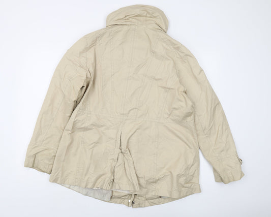 Womens UK Size 16 Fuchs Schmitt Beige Overcoat