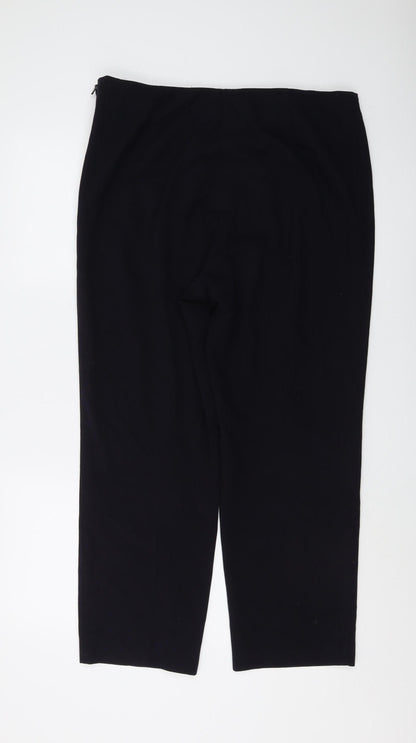 Womens UK Size 18 Marks and Spencer   Black Trousers