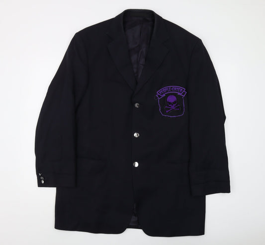 Mens UK Size 42 Marks and Spencer Regular Black Suit Jacket