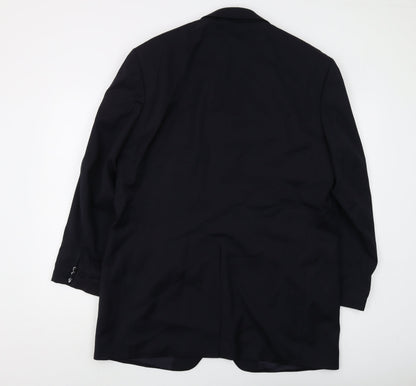 Mens UK Size 42 Marks and Spencer Regular Black Suit Jacket