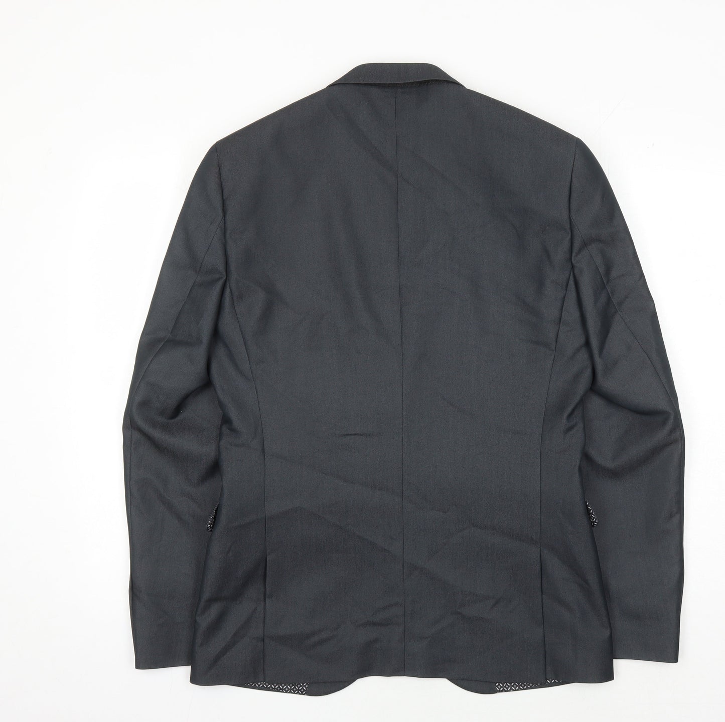 Mens UK Size 38 NEXT Regular Black Suit Jacket