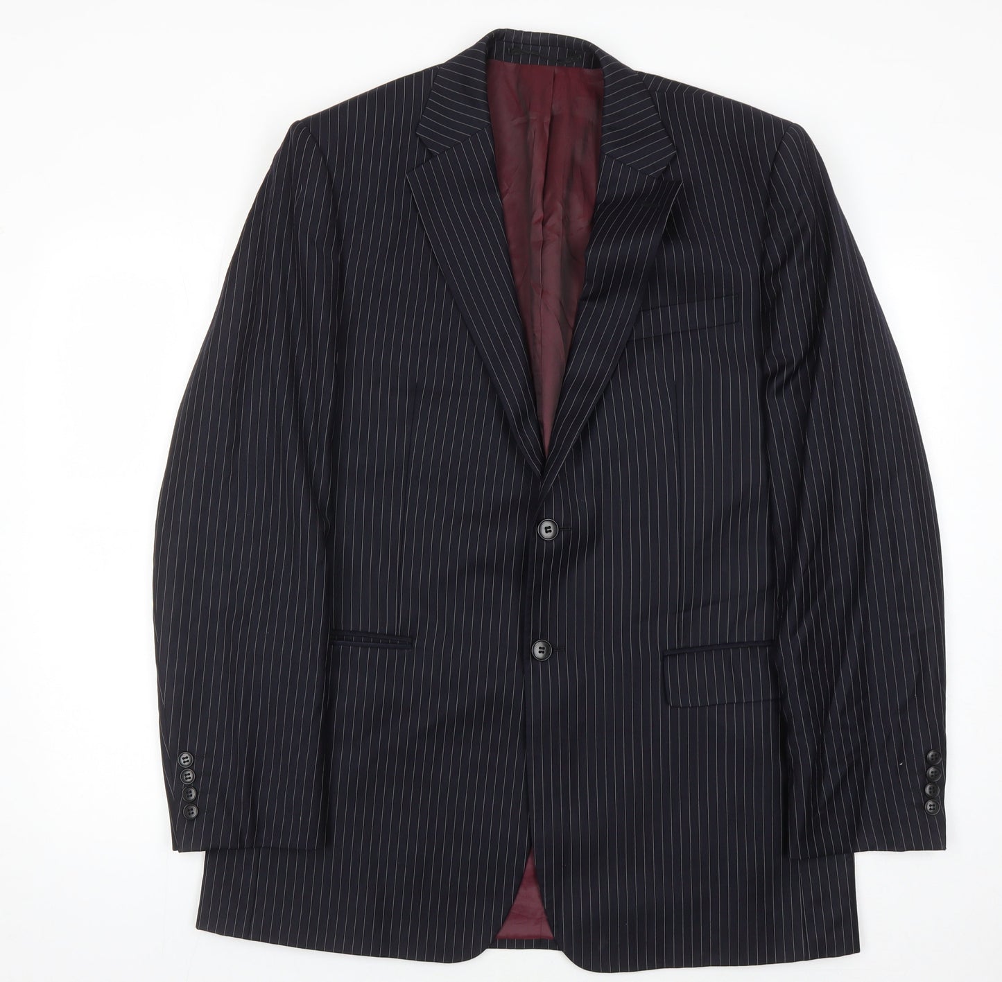 Mens UK Size 40 John Lewis Regular Black Suit Jacket