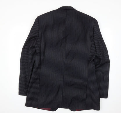 Mens UK Size 40 John Lewis Regular Black Suit Jacket