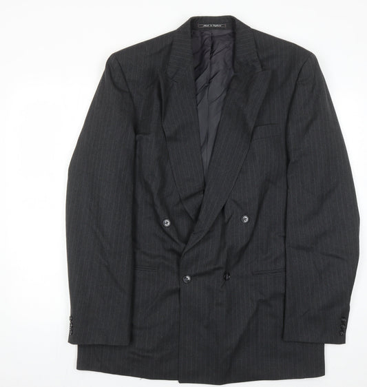 Mens UK Size 42 Debenhams Regular Grey Suit Jacket