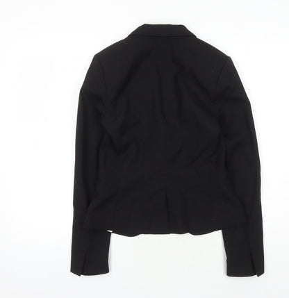 H&M Women's Black Suit Jacket, Size 6, Lined