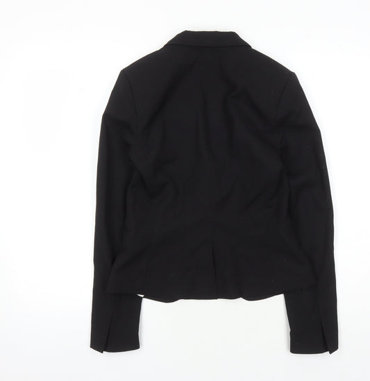 H&M Women's Black Suit Jacket, Size 6, Lined