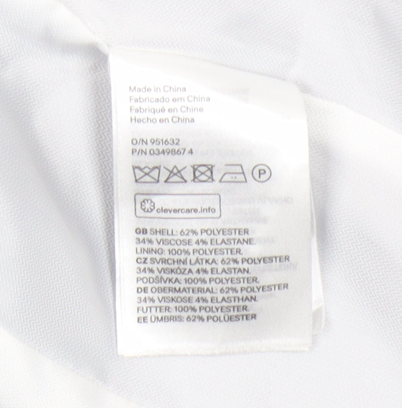 H&M Women's Black Suit Jacket, Size 6, Lined