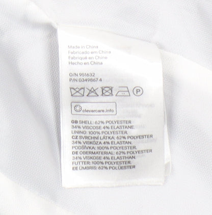 H&M Women's Black Suit Jacket, Size 6, Lined