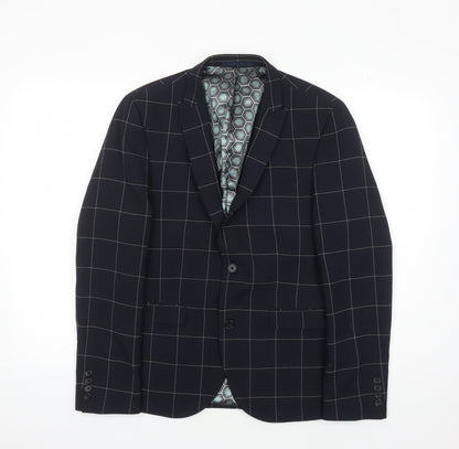 Mens UK Size 38 NEXT Regular Blue Suit Jacket