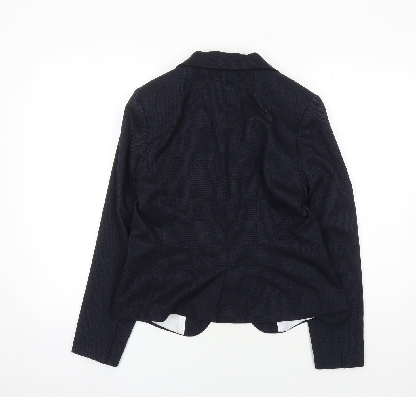 H&M Women's Black Suit Jacket, Size 12, Classic Blazer