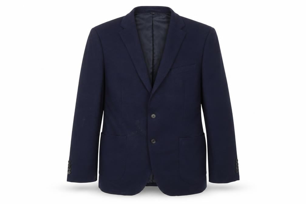 Mens UK Size 42 Marks and Spencer Regular Blue Suit Jacket
