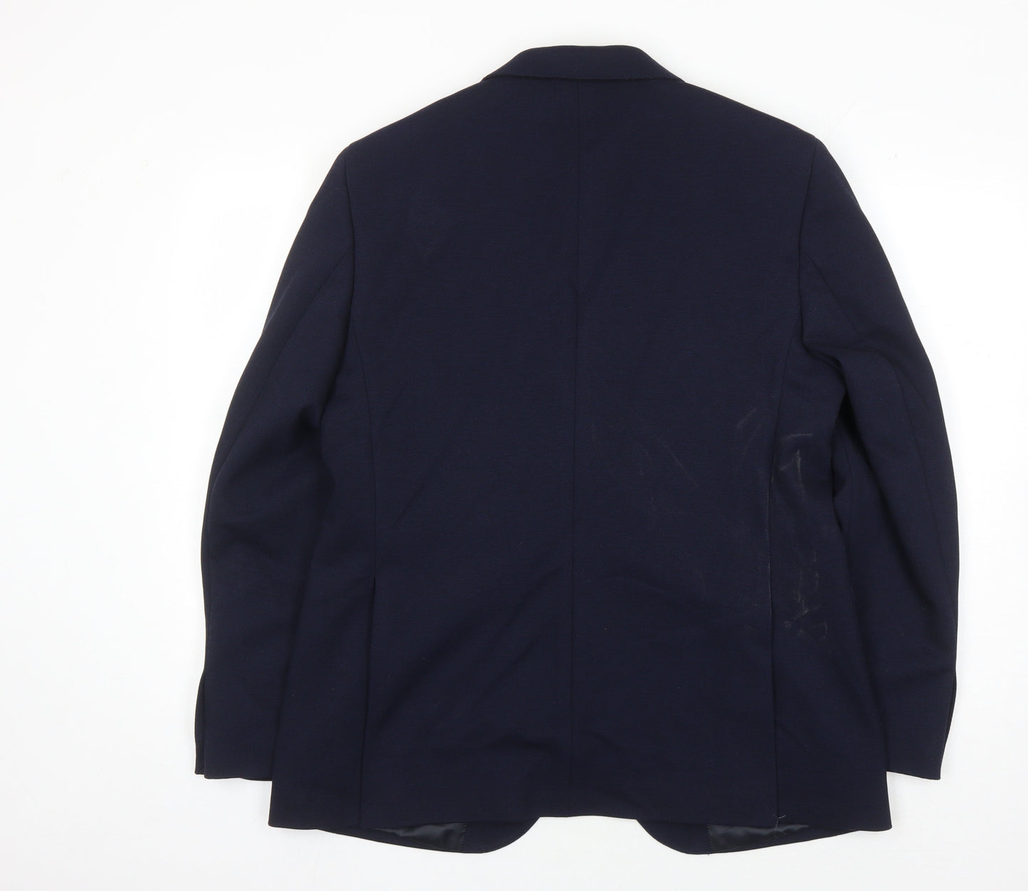 Mens UK Size 42 Marks and Spencer Regular Blue Suit Jacket