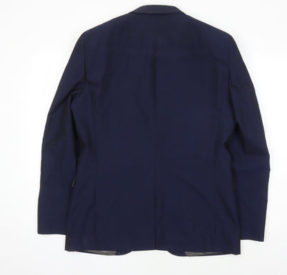 Mens UK Size 40 NEXT Regular Blue Suit Jacket