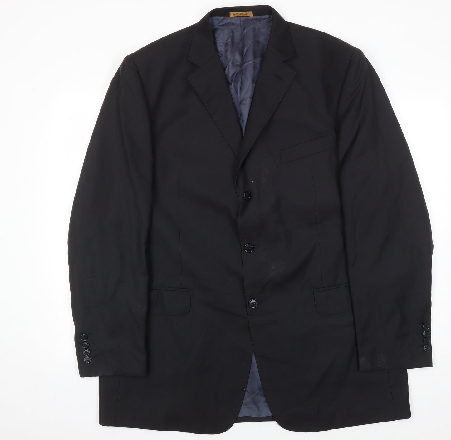 Mens UK Size 44 Marks and Spencer Regular Black Suit Jacket