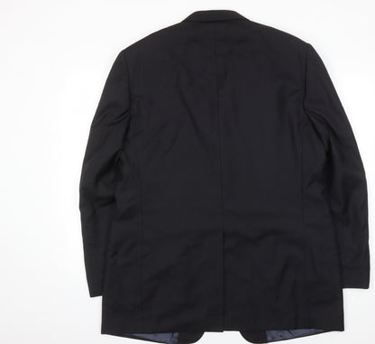 Mens UK Size 44 Marks and Spencer Regular Black Suit Jacket