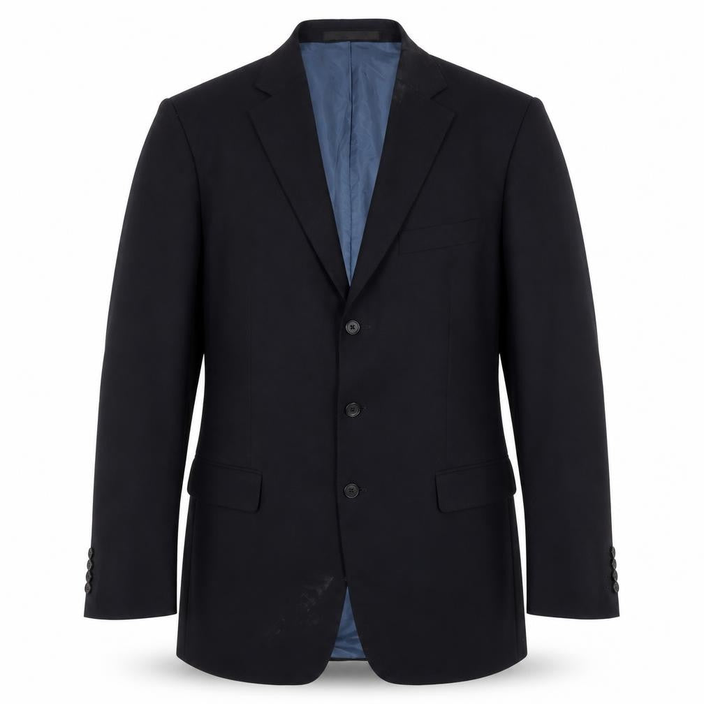 Mens UK Size 40 Marks and Spencer Regular Blue Suit Jacket