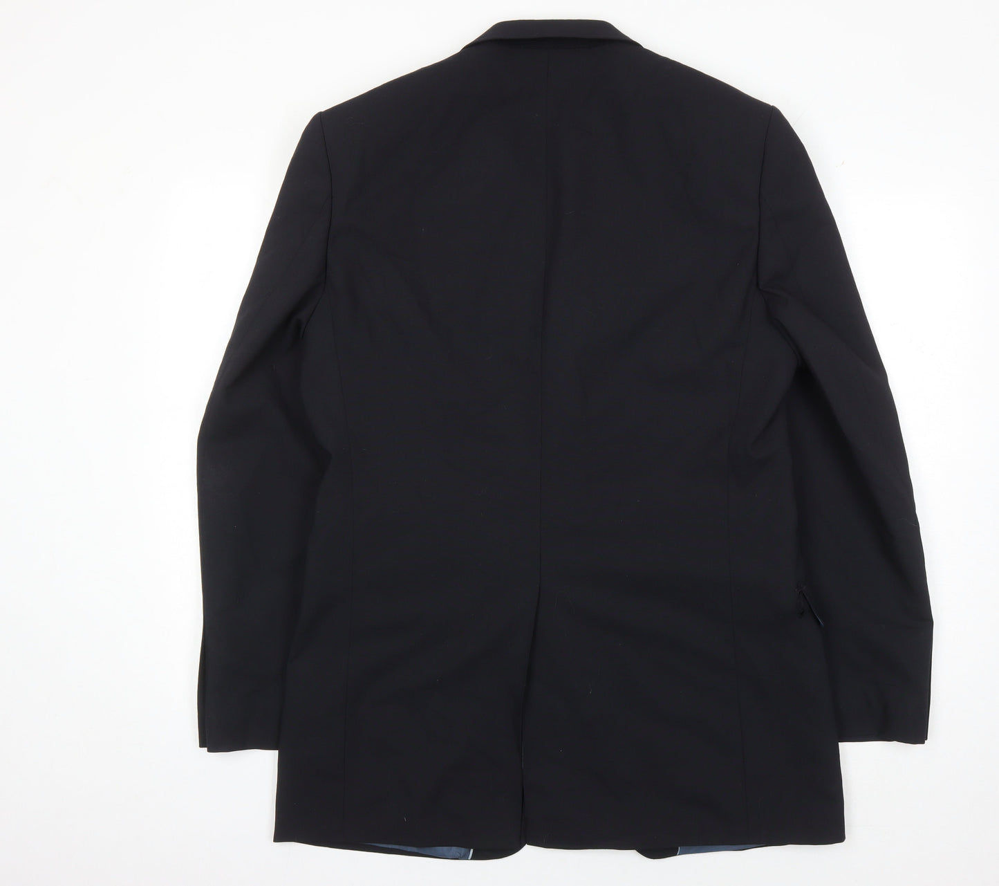 Mens UK Size 40 Marks and Spencer Regular Blue Suit Jacket