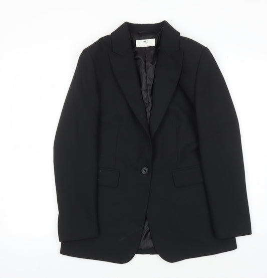 Marks and Spencer Women's Black Blazer Jacket Size 10