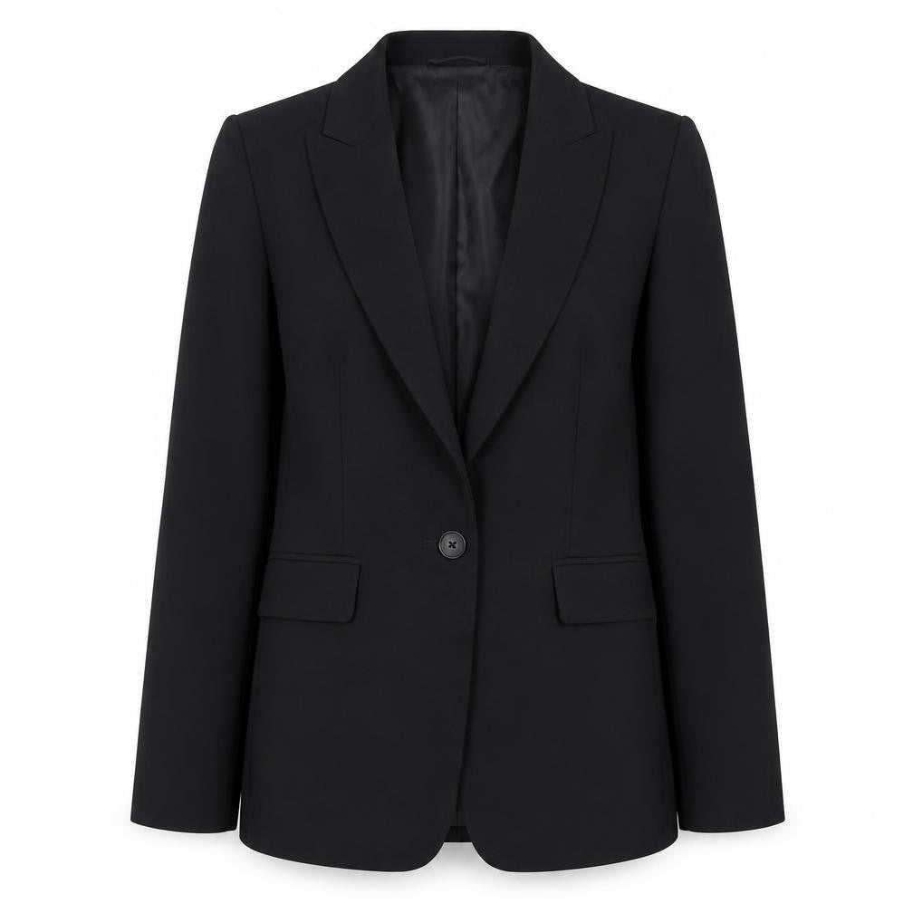 Womens UK Size 10 Marks and Spencer Regular Black Suit Jacket
