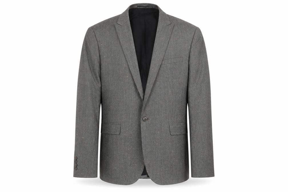 Mens UK Size 42 ASOS Regular Grey Suit Jacket